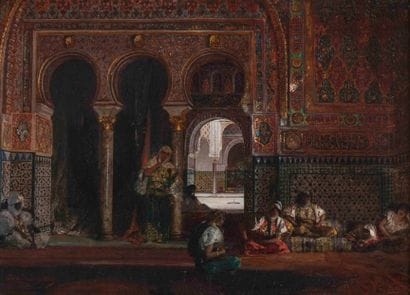 Benjamin CONSTANT (1845-1902) 

The harem...
