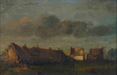 Étienne CORNELLIER (1838-1902) 

The thatched...