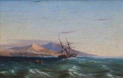 François Pierre BARRY (1813-1905) 

Boat...