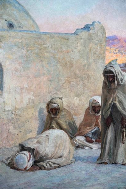 Eugene GIRARDET (1853-1907) 

The prayer...
