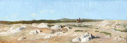 Paul Camille GUIGOU (1834-1871) 

The crau....