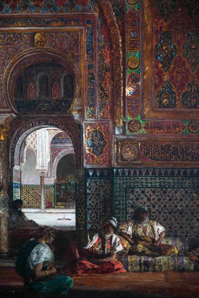 Benjamin CONSTANT (1845-1902) 

The harem...
