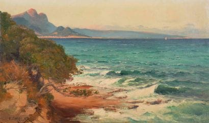 Étienne CORNELLIER (1838-1902) 

Coastline...