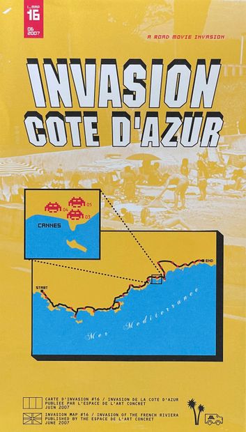 INVADER (1969) 

MAP - Invasion Côte d'Azur...