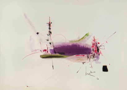 Georges MATHIEU (1921-2012) 

Composition....