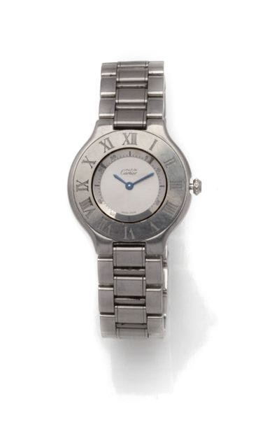 
Cartier

Must 21 

Montre de ville acier...