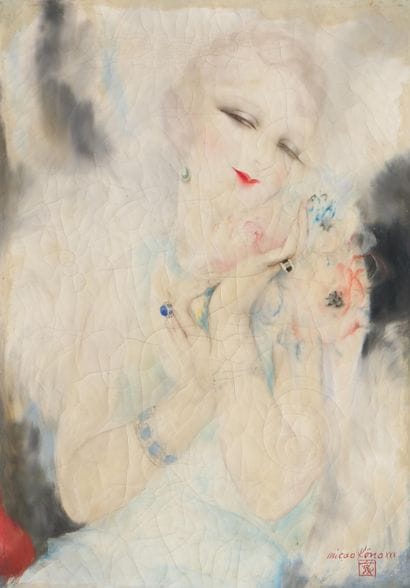 Micao KONO (1876-1954)
Galant woman. 1930
Oil...