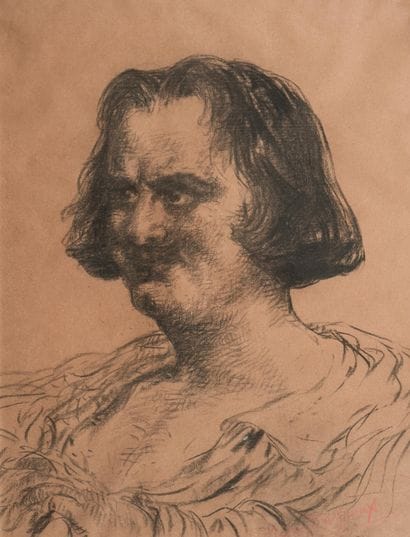 Henri Jules Charles de GROUX (1866-1930)
Portrait...
