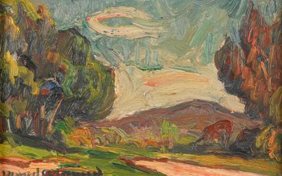 Marcel ARNAUD (1877-1956)
Landscape around...