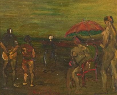 Sylvain VIGNY (1903-1970)
On the beach
Oil...