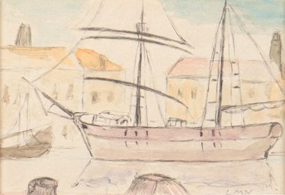 Louis Mathieu VERDILHAN (1875-1928)
The port
Mixed...