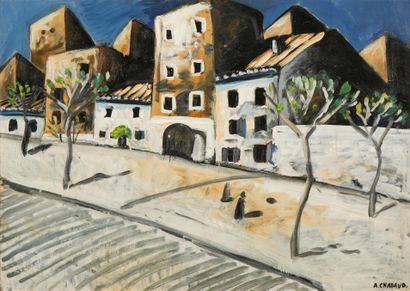 Auguste CHABAUD (1882-1955)
Village street....