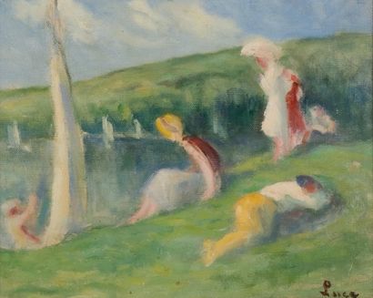 Maximilien LUCE (1858-1941)
Day by the Lake
Oil...