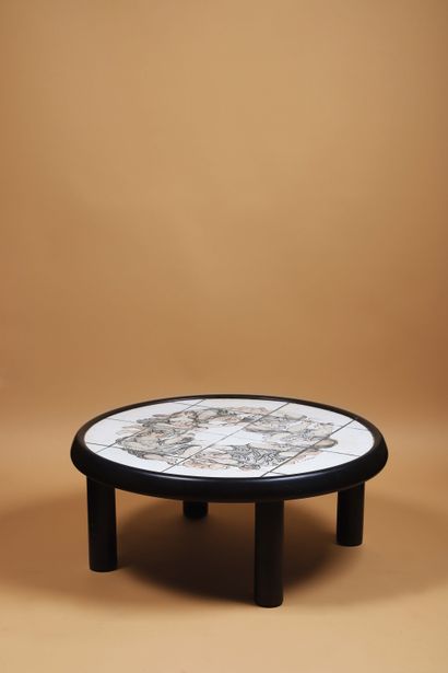 Roger CAPRON (1922-2006)
Table
Céramique,...