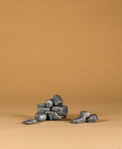 Michel ANASSE (1935-2020)
Volume éclaté
Aluminium
Signée...