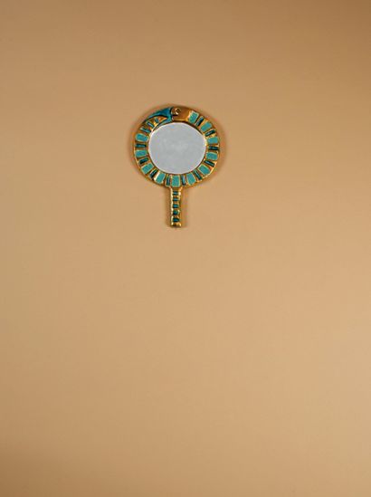 Mithé ESPELT (1923-2020)
Miroir dit Ourobouros
Terre...
