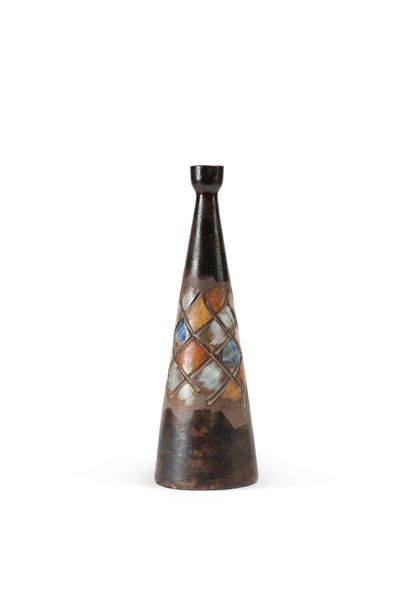 Alexandre KOSTANDA (1921-2007)
Pied de lampe
Céramique
Signée...