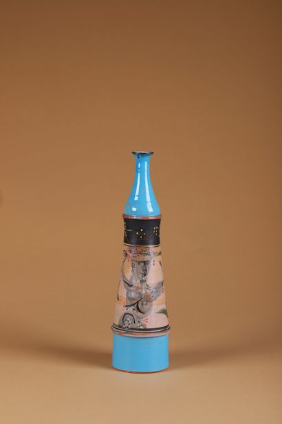 Gilbert PORTANIER (1926) 
Vase dit bouteille
Céramique
Monogrammée...