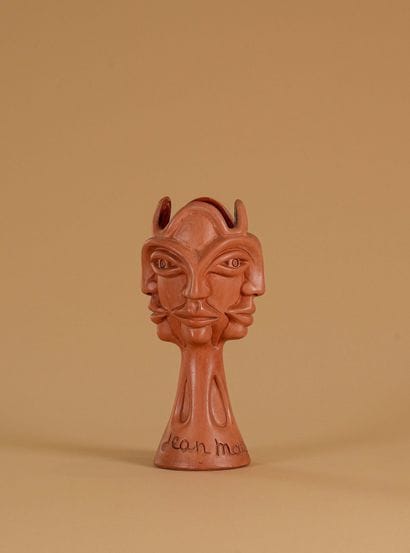 Jean MARAIS (1913-1998)
Vase dit quatre visages
Terre...
