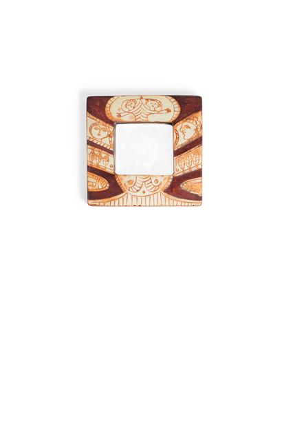 Eugène FIDLER (1910-1990)
Miroir
Céramique,...