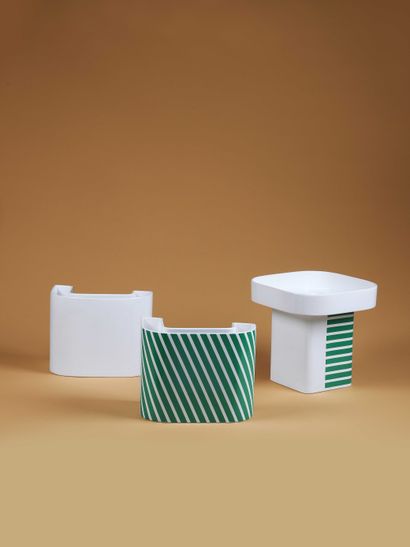 Ezio DIDONE (XX)
Suite de 3 vases
Céramique
Sticker...