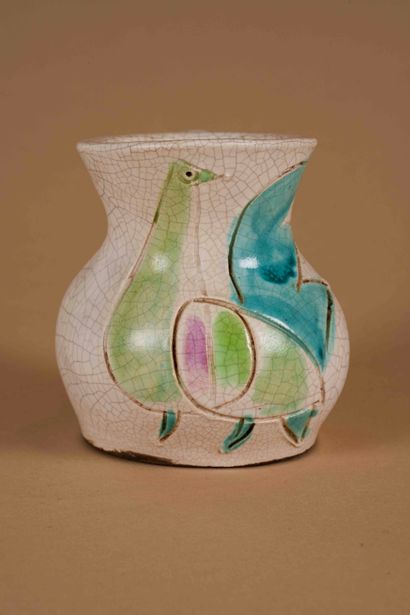 66.
Georges JOUVE (1910-1964)
Pichet
Céramique
Monogrammée...