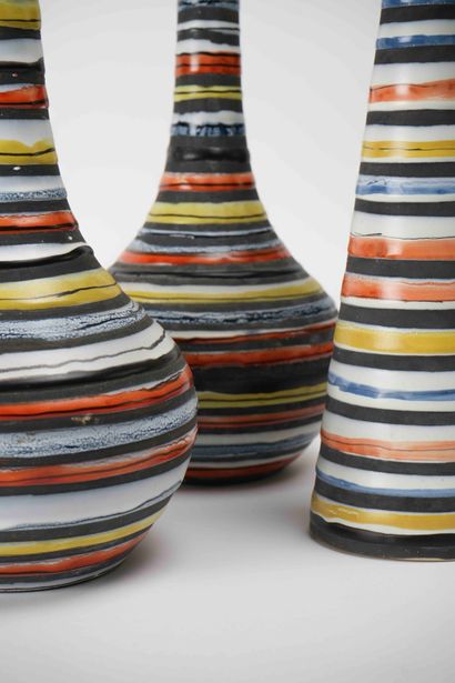 Roger CAPRON (1922-2006)
Vase dit Bouteille
Céramique
Signée...