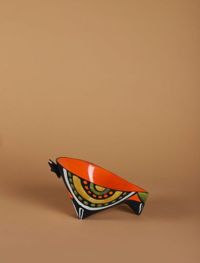 Roger CAPRON (1922-2006)
Vase dit Taureau
Céramique
Signée...