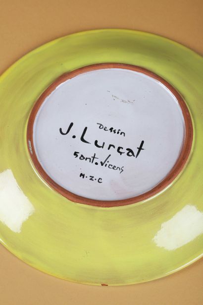 Jean LURÇAT (1892-1966)
Assiette
Terre de...