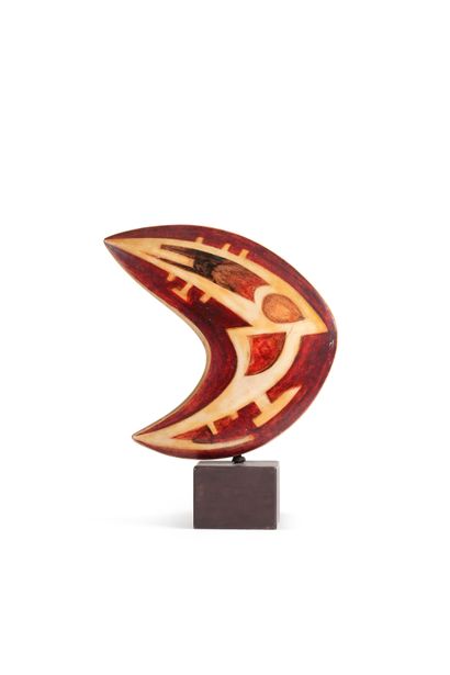 Maxime FILLON (XX)
Sculpture dite Boomerang
Céramique,...