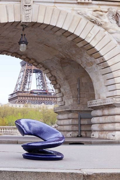 Louis DUROT (1939) Fauteuil dit Aspirale...