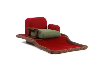 Ettore SOTTSASS (1917-2007) Fauteuil dit...