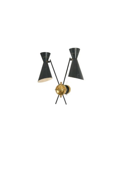 KOBIS & LORENCE Wall lamp Metal, brass 45...