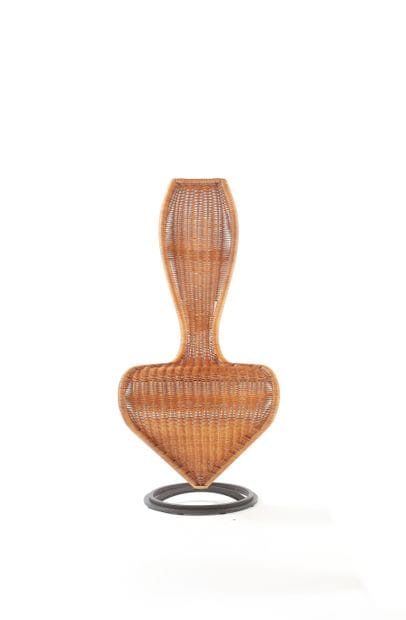 Tom DIXON (1959) Chaise dite S chair Fonte,...