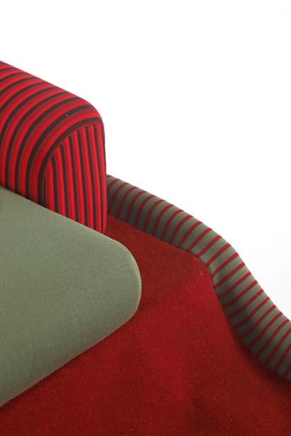 Ettore SOTTSASS (1917-2007) Fauteuil dit...