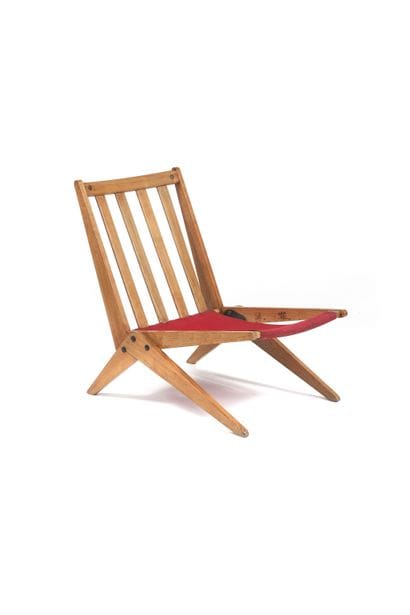 Pierre JEANNERET (1896-1967) Chauffeuse n°25...