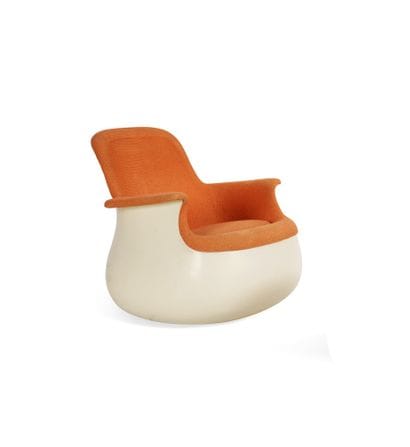 Marc HELD (1932) Fauteuil bas à bascule dit...