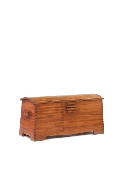 Pierre CHAPO (1927-1987) Rare chest called...