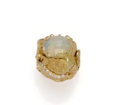 Roland Schad Paris
Bague en or jaune 18K...