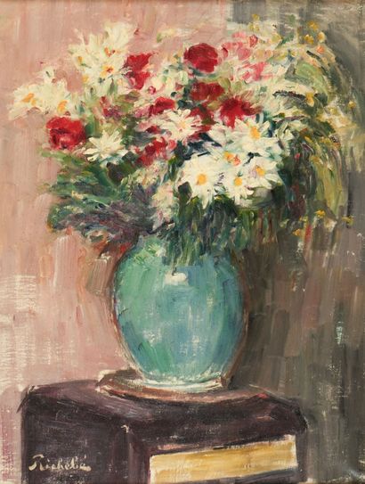 Horace RICHEBÉ (1871-1964)
Bouquet de fleurs
Huile...