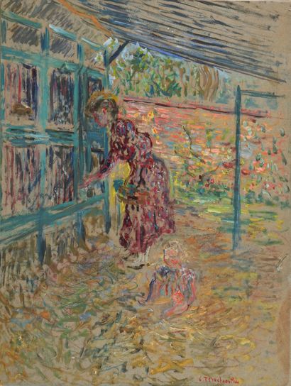 Constantin Andréevitch TERECHKOVITCH (1902-1978)
Femme...