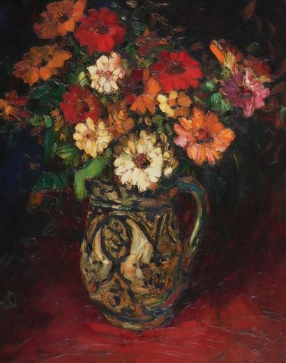 Louis PASTOUR (1876-1948)
Bouquet de fleurs
Huile...
