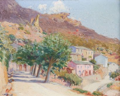 Olynthe MADRIGALI (1887-1950)
Paysage
Huile...