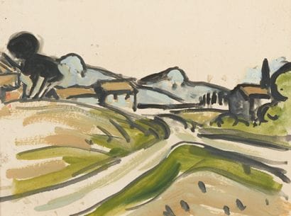 Auguste CHABAUD (1882-1955)
Le petit chemin...