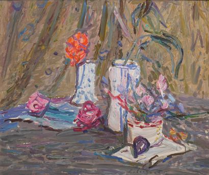Émile SABOURAUD (1900-1996)
Nature morte...