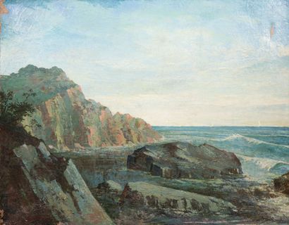 Pierre Paul GIRIEUD (1876-1948)
Paysage côtier
Huile...