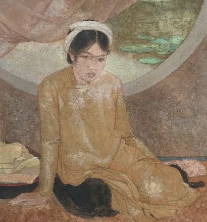 LE PHO (1907-2001)
Jeune vietnamienne alanguie....