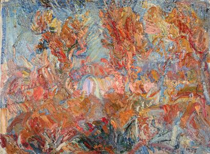 Richard MANDIN (1909-2002)
Paysage automnal....