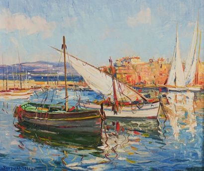 Tony CARDELLA (1898-1976)
Bateaux dans le...
