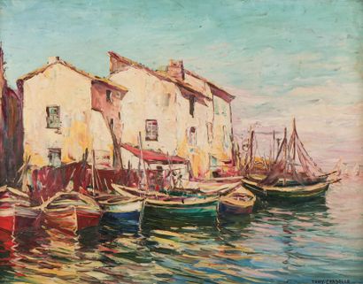 Tony CARDELLA (1898-1976)
Bateaux dans le...